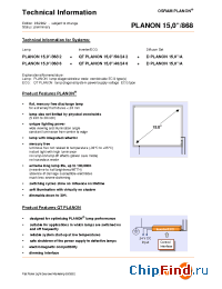 Datasheet EN60950 manufacturer OSRAM